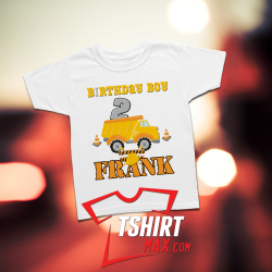 Construction Birthday T-Shirt